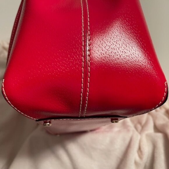 Kate Spade, NWT Wellesley Fallon X-Large Red Tote RETAIL $425 - Picture 6 of 12